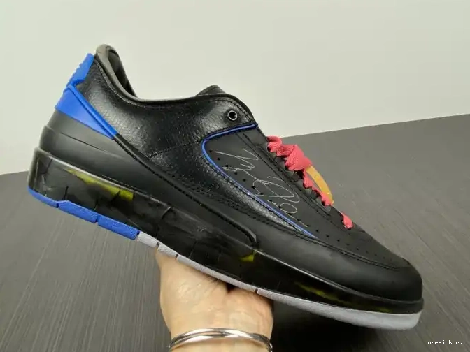 Chep Onekick 2 Black Retro Low Blue Jordan SP DJ4375-004 Off-White 0517